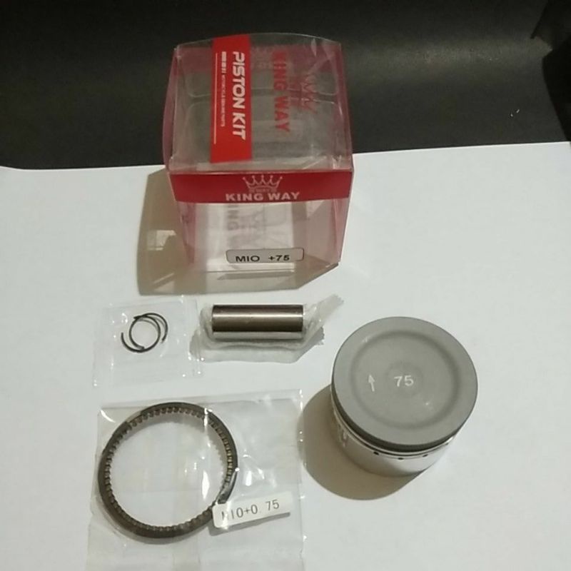 PISTON KIT SEHER MIO SPORTY MIO SMILE MIO SOUL FINO STD OS 25 50 75 100 KING WAY CRUN
