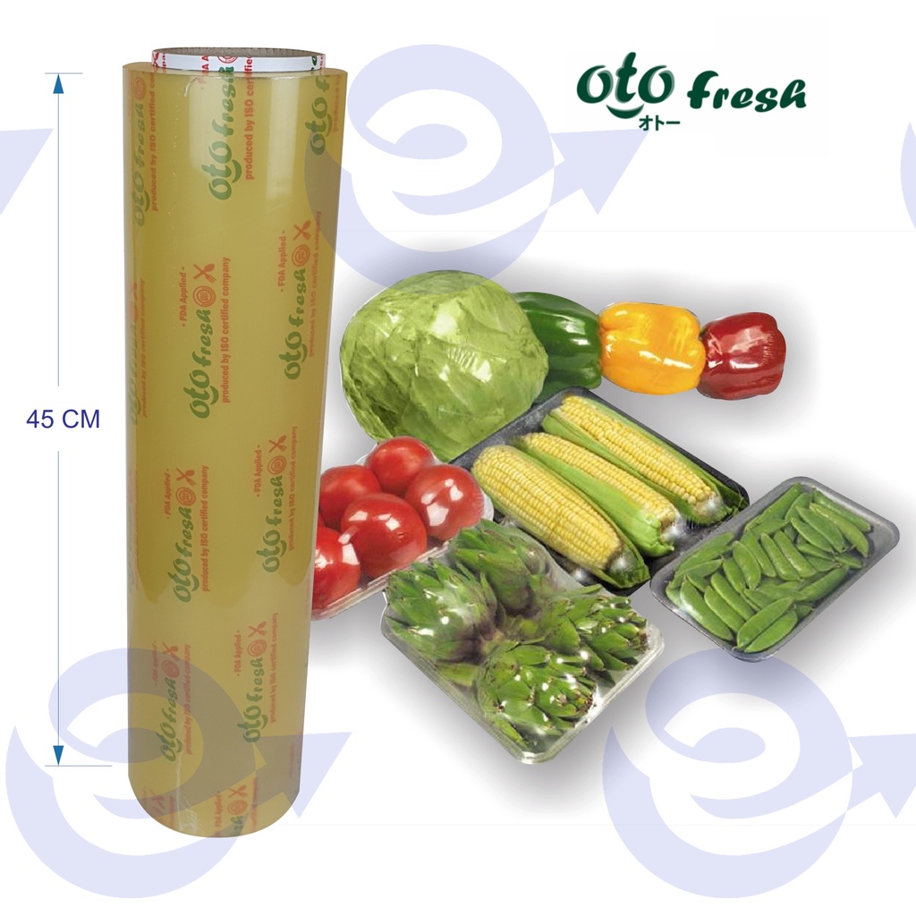 OTO Fresh Plastik Wrapping Pembungkus Makanan Food Wrap 25 30 35 45 CM