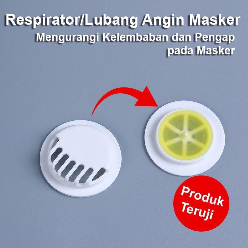 1 PCS Masker Respirator Filter Lubang Nafas Aksesoris Masker