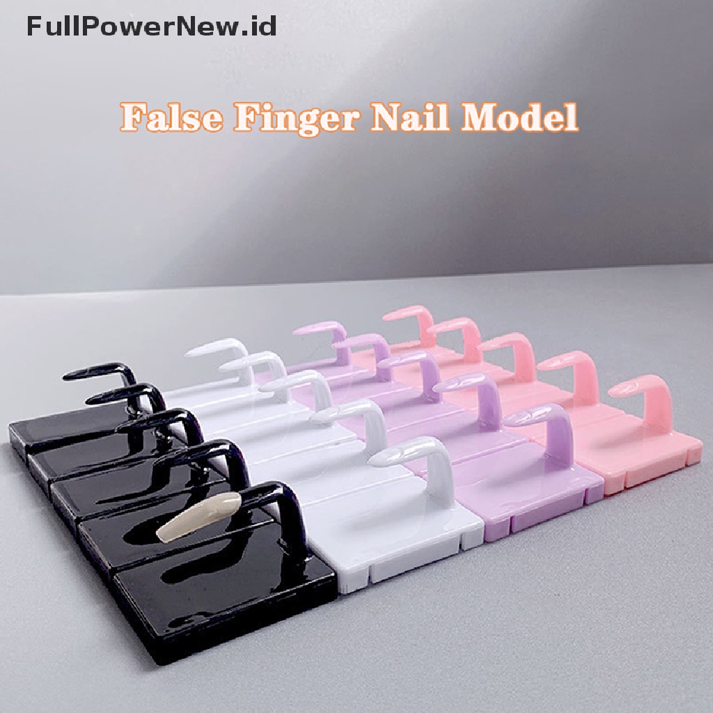 (Full) 5pcs / set Holder Display Kuku Palsu Untuk Latihan Nail Art