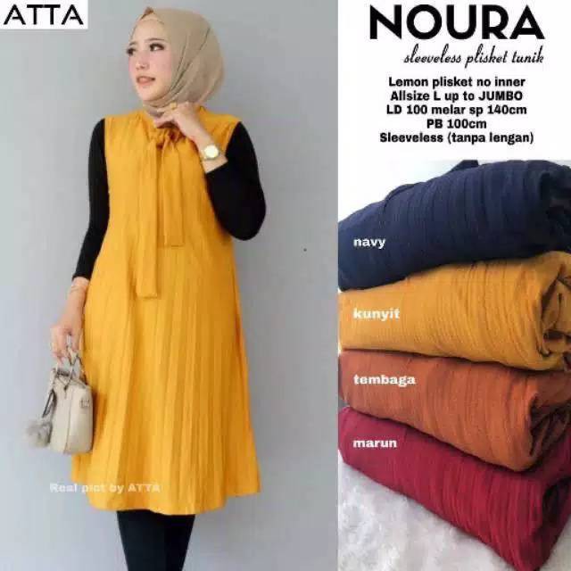 TUNIK PLISKET MODEL TALI BAJU  SANTAI TERBARU Shopee 