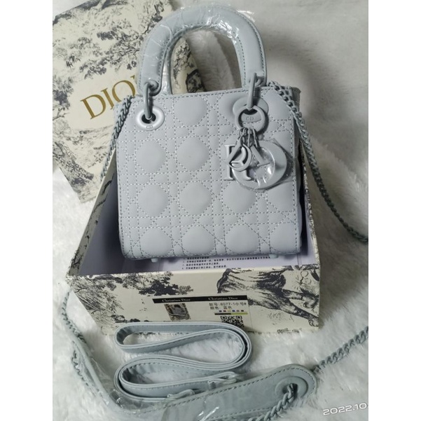 Sling bag wanita dior lady mini import super premium (free box, noser dll)