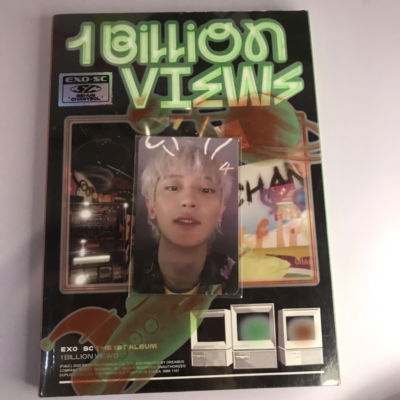 PC chanyeol 1billion views inc album