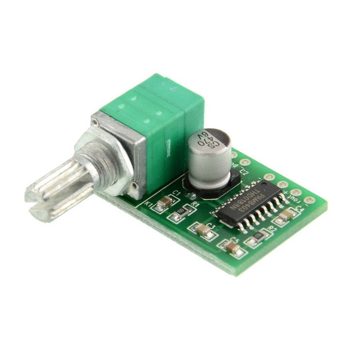 HQ PAM8403 small mini digital amplifier board with switch potentiometer U