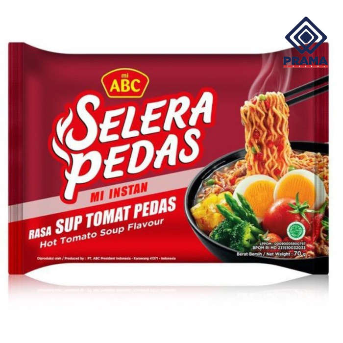 

ABC MIE TOMAT PEDAS 70GR