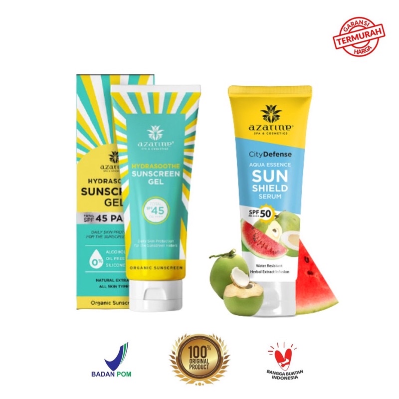 SUNSCREEN AZARINE SPF 45 &amp; 50 PA++++