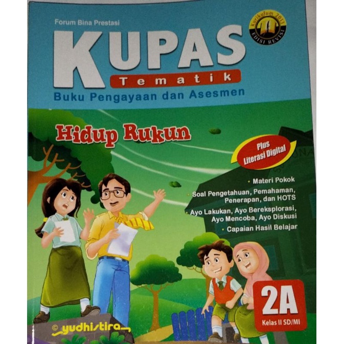 KUPAS TEMATIK KLS 2A,B,C,D YUDHISTIRA KURIKULUM 13