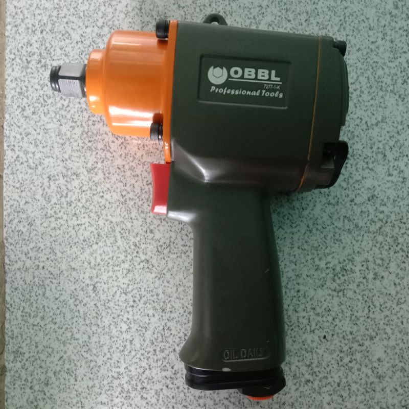 air impact wrench mesin buka baut roda mobil alat buka kunci roda angin 1/2 inch merek OBBL japan kwalitas terbaik