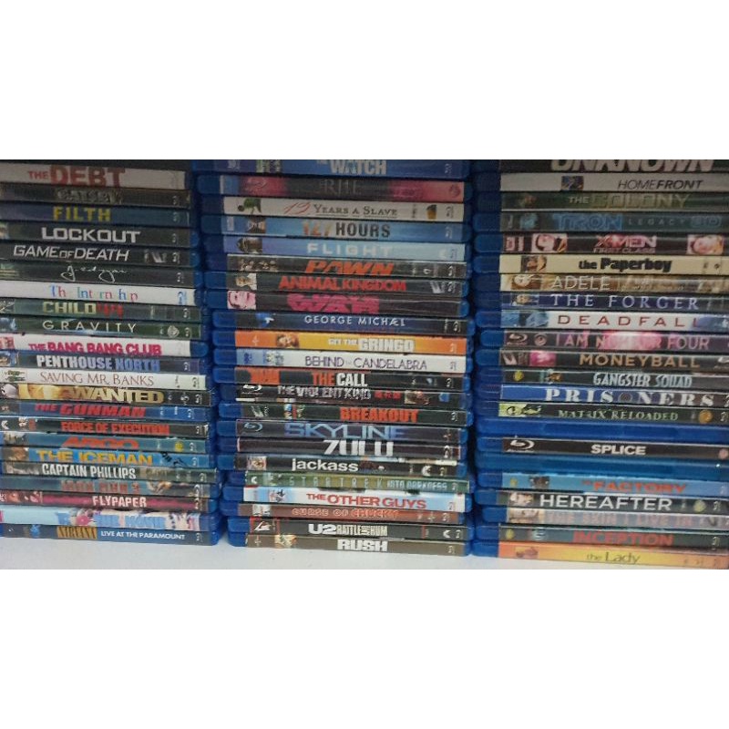 RANDOM DVD or Blu-ray or CD Kaset Film Movie Secondhand Goods