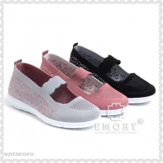 SEPATU WANITA EMORY LOVERA ORIGINAL BRANDED WEDGES EMORY IMPORT WEDGES KANVAS