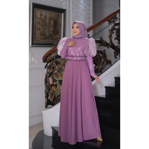 rihanna gown by aura hijab