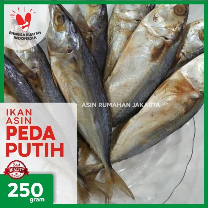 

PROMO Ikan Asin Peda Putih 250 Gram / Ikan Peda Putih Asin / Ikan Asin