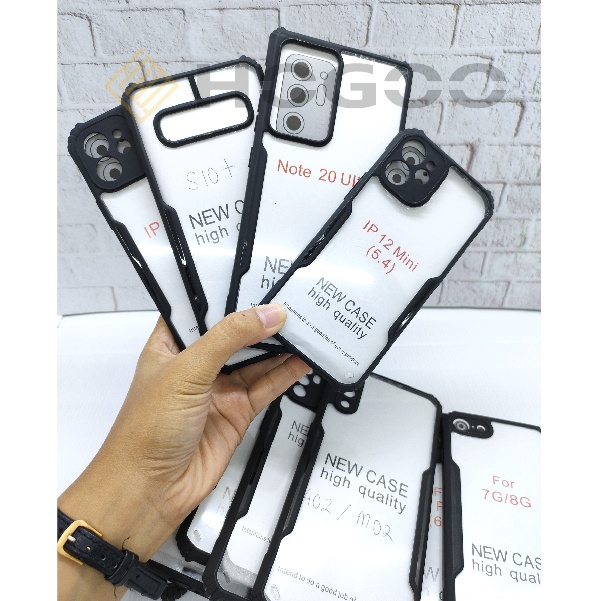 BLADE ACRYLIC CASE OPPO  A12 A31 A33 A5 A9 A52 A92 A53 A93 2020 A5S A7 F9 RENO 4 4F 4 PRO RENO 5 5F