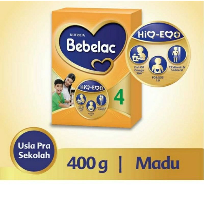 Bebelac 4 Susu Formula Madu/Vanila 400 gram