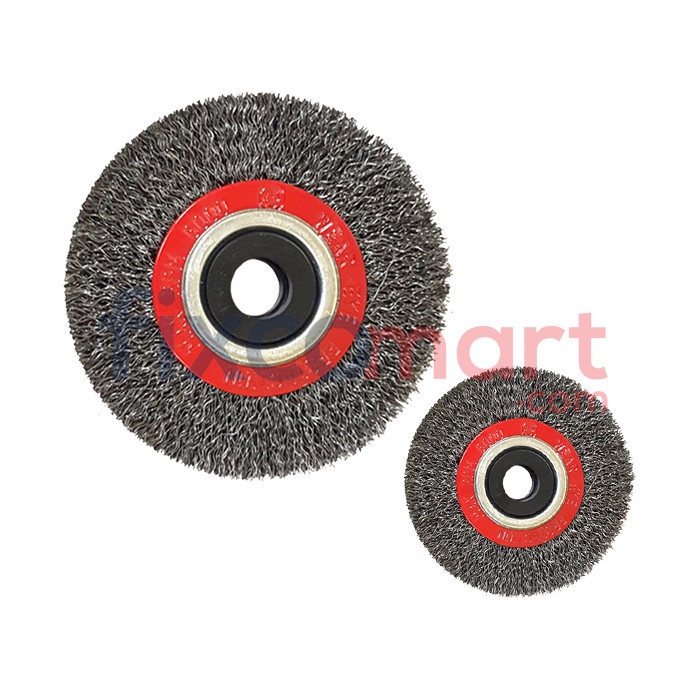 RYU Circular Brush Crimped 8 Inch 200 mm / Sikat Kawat