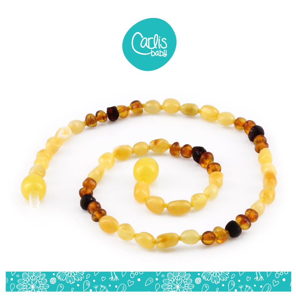 CE157 Kalung Amber Tumbuh Gigi Bayi By Carlis Baby