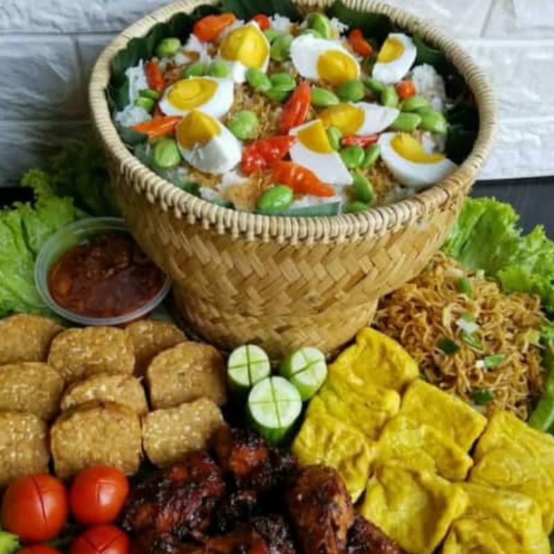 

Nasi Liwet Bakul| nasi bakul liwet| liwetan