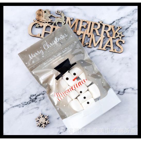 

Plastik Kantong Cookies Paper Bag Natal Merry Christmas Goodie