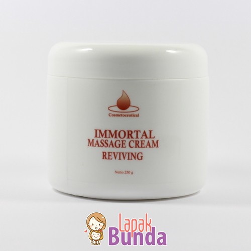 CREAM MASSAGE WAJAH MASSAGE CREAM REVIVING IMMORTAL 250 GR HALUS HARUM LEMBUT UNTUK MASSAGE WAJAH