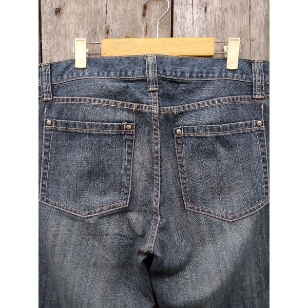 giordano straight jeans size 33 second original preloved