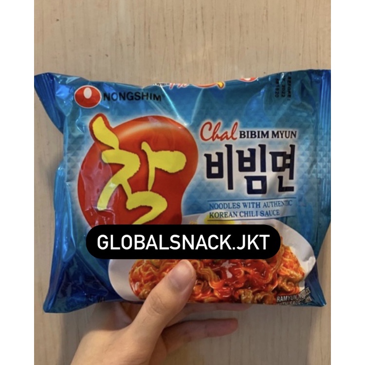 

NONGSHIM CHAL BIBIMMYUN - MI INSTANT KOREA WITH AUTHENTIC KOREAN CHILI SAUCE