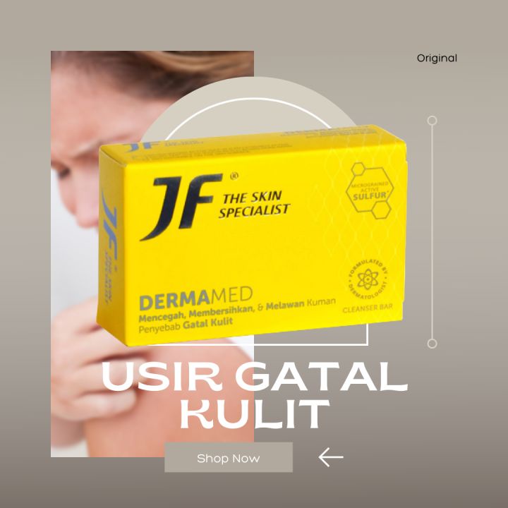 Sabun Belerang Jf Sulfur Dermamed Original Bpom Untuk Obat Alergi Gatal Jamur Kulit Paling Ampuh Asl