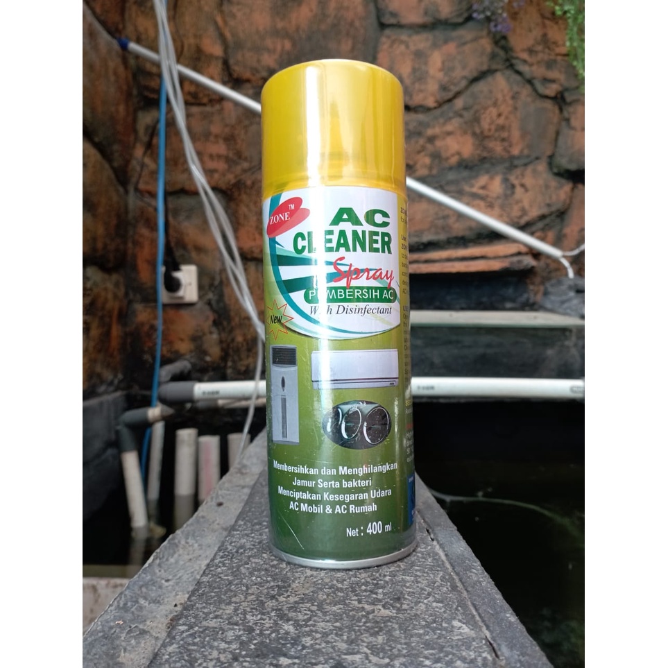 PEMBERSIH AC CLEANER SPRAY WITH DISINFECTANT/ PEMBERSIH AC MOBIL SPARY FC