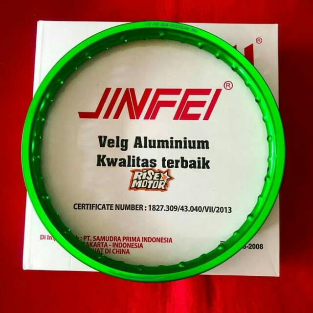 Velg jinfei 17 X 140 hijau