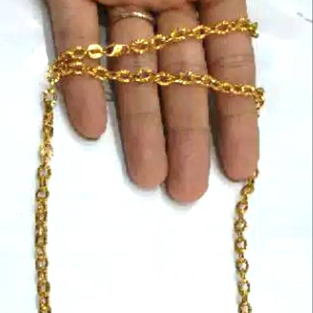 Kalung Emas asli model elegan
Long Fancy