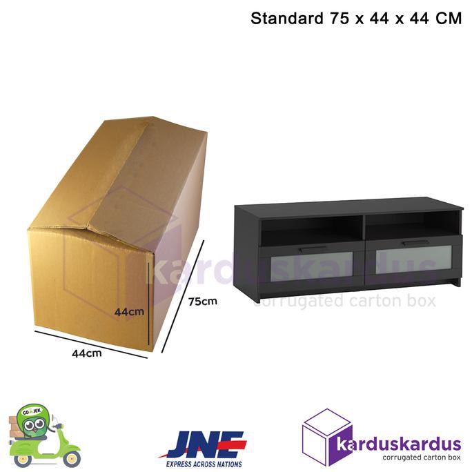 

TERMURAH KARDUS | BOX | KARTON PACKING ( 75 x 44 x 44 ) TERBESAR DAN KUAT POLOS