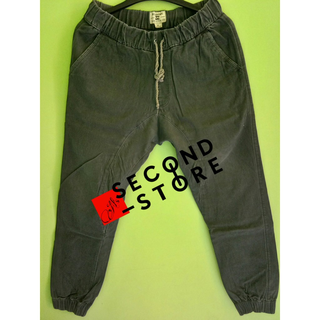 celana second billabong ori