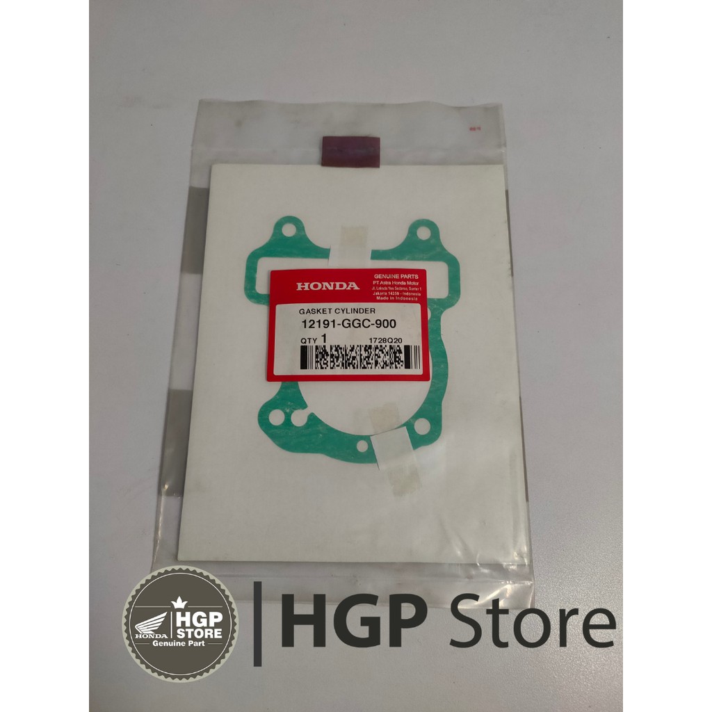 PAKING GASKET CYLINDER GASKET CYLINDER BEAT FI 12191GGC900 ORI AHM HGP