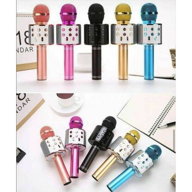 MIC WIRELLES BLUETOOTH WS-858PPT