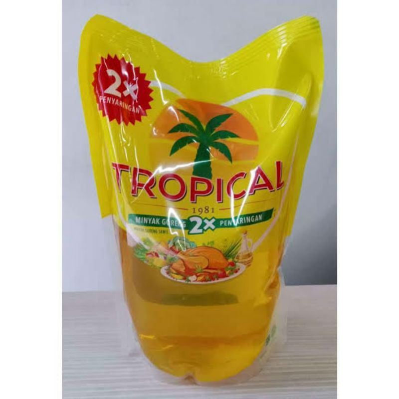 Minyak Goreng Kelapa Sawit Tropical /  Fortune / Harumas / Hemart / Kunci Mas 2L 2L Liter