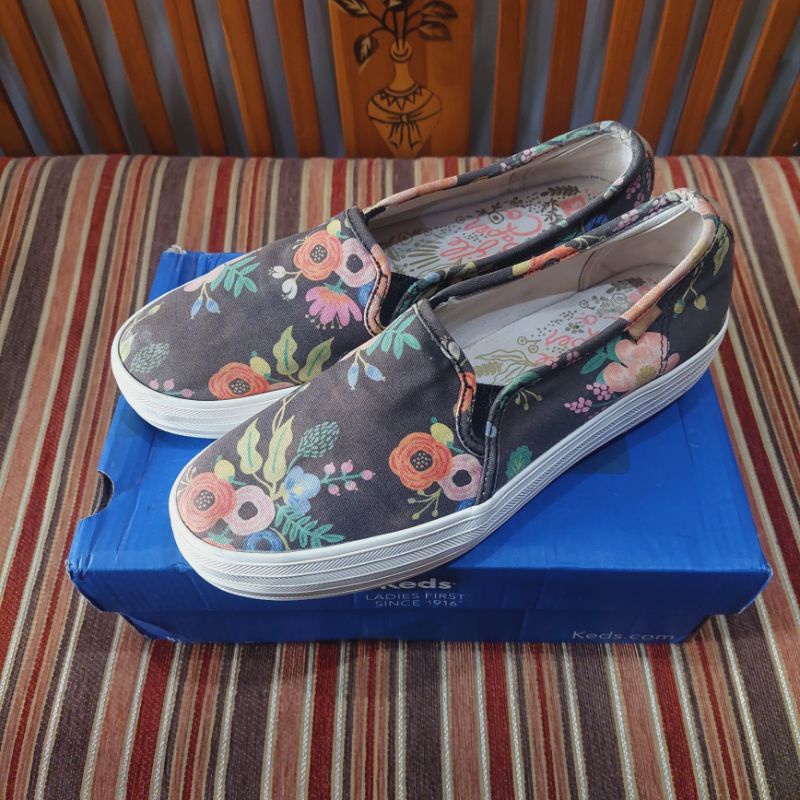 Keds Rifle Paper Co Original 100% - Preloved