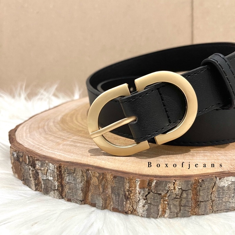 Boxofjeans - PREMIUM BASIC WOMEN BELT / SABUK KULIT WANITA