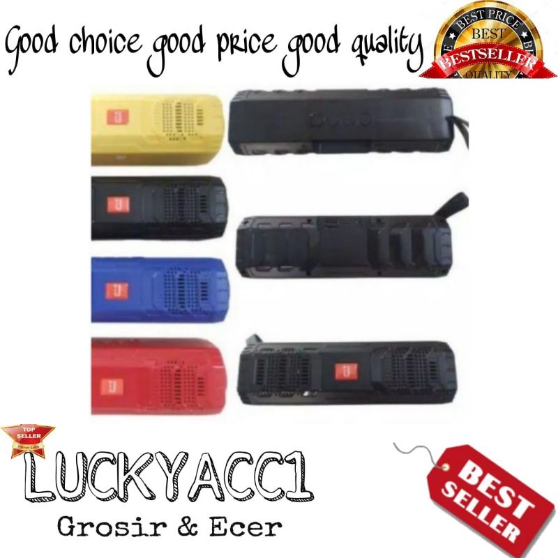 LC - Speaker Bluetooth + Senter PK 01 portable Wireless speaker aktif + senter PK 01