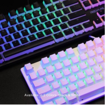 Keyboard gaming rexus wired usb mechanical tkl 87 key rgb legionare mx9-p mx9p pudding free switch