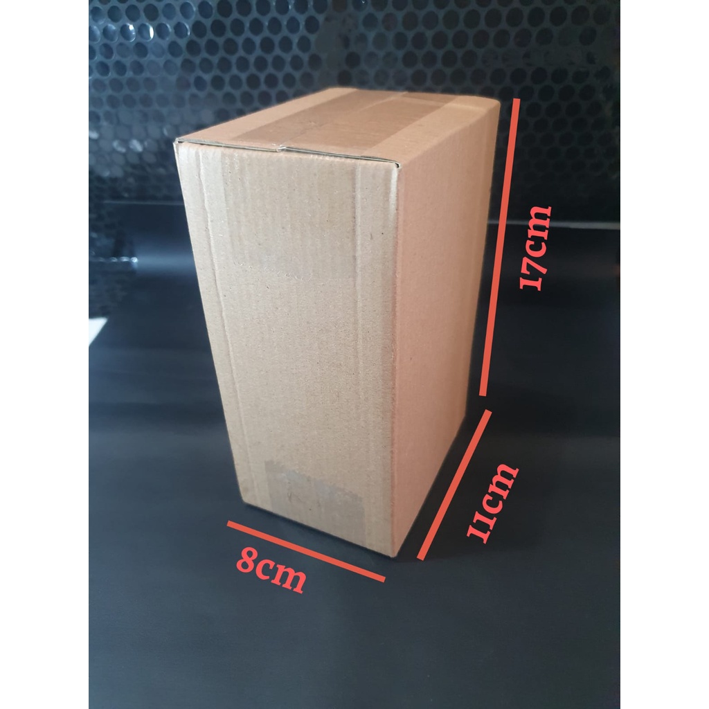

Kardus box karton kotak dus packing recycle size 11x8x17 cm