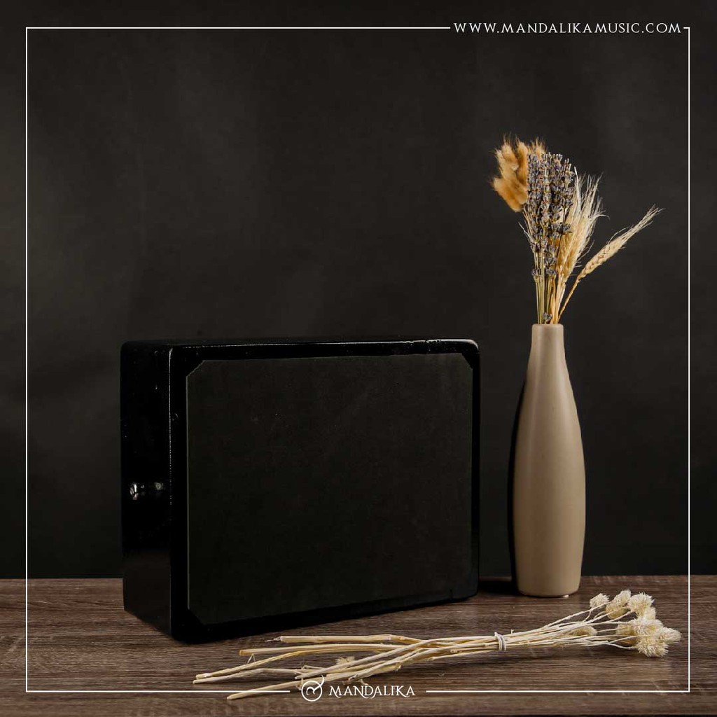 TRAVEL CAJON / KAHON PORTABLE MANDALIKA SANDWICH SC-01BK FREE STRAP