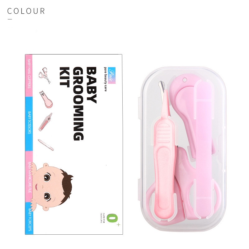 Mysterygirl - Gunting kuku bayi Set Baby Care Kit Set / Menicure Manicure Set Bayi / Gunting Kuku Pemotong /Pinset /Kuku Kikir