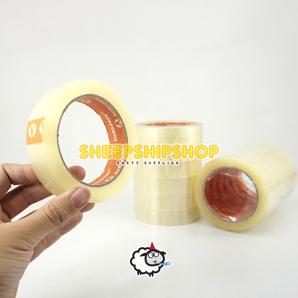 

Lakban Bening 24mm 1inch AuraPack 90yard