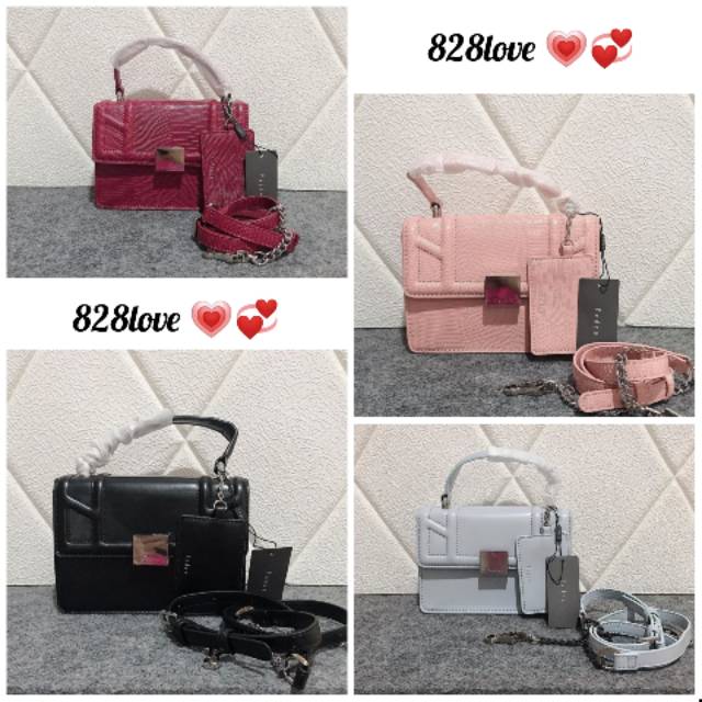 Tas Wanita PEDRO PINK/BABY BLUE /RED