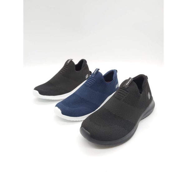 Sepatu Skechers Pria / Sketchers / Skecher Elite Flex Man Original- Navy