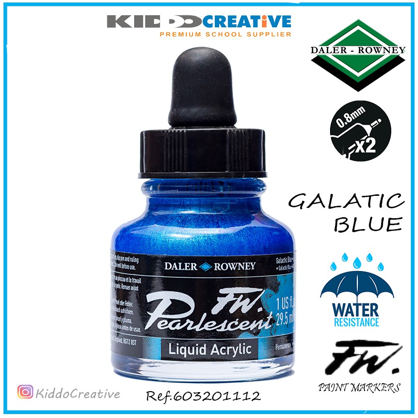 

Fw Pearlescent 29.5ml Galactic Blue
