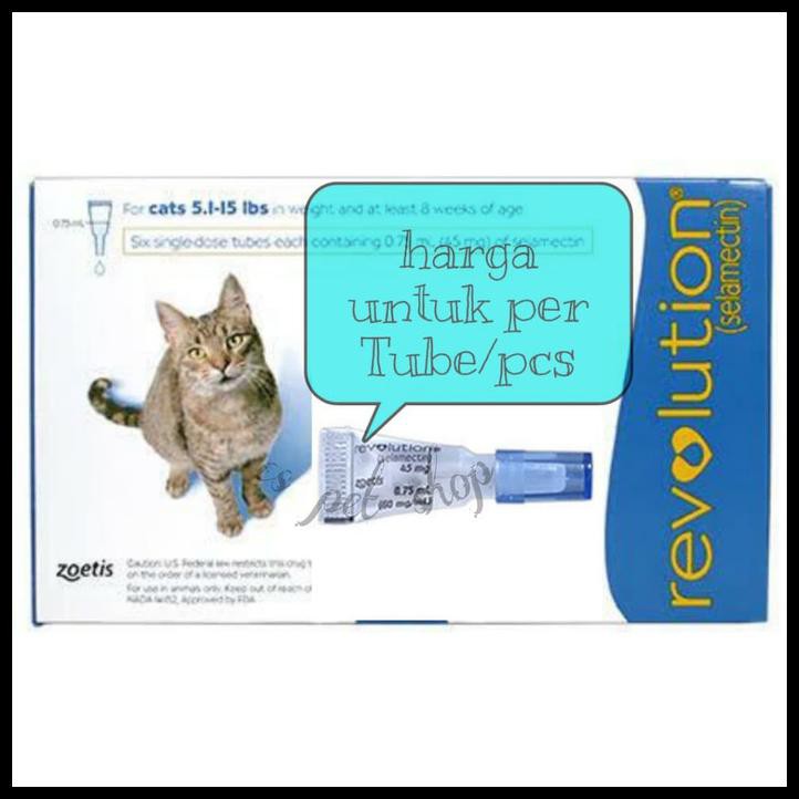 REVOLUTION CAT / REVOLUTION SELAMECTIN / REVOLUTION BLUE/OBAT KUTU