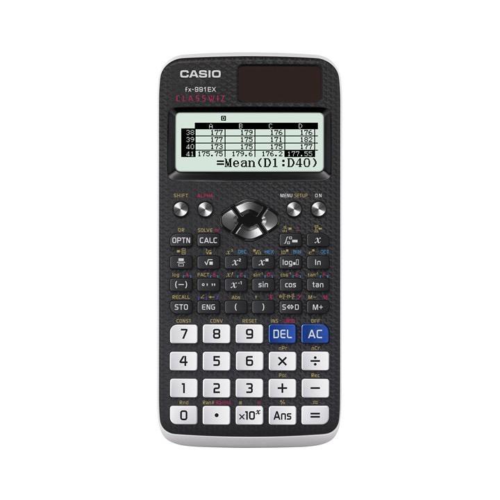 

CASIO FX-991EX - Kalkulator Sekolah/Kuliah - Internasional - Classwiz - 552 fungsi - 10235