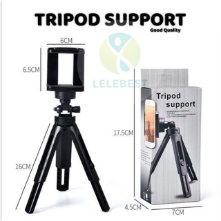 Tripod Support Mini + Holder U / Extendable braket Satoo penyangga kecil stabilizer kamera camera