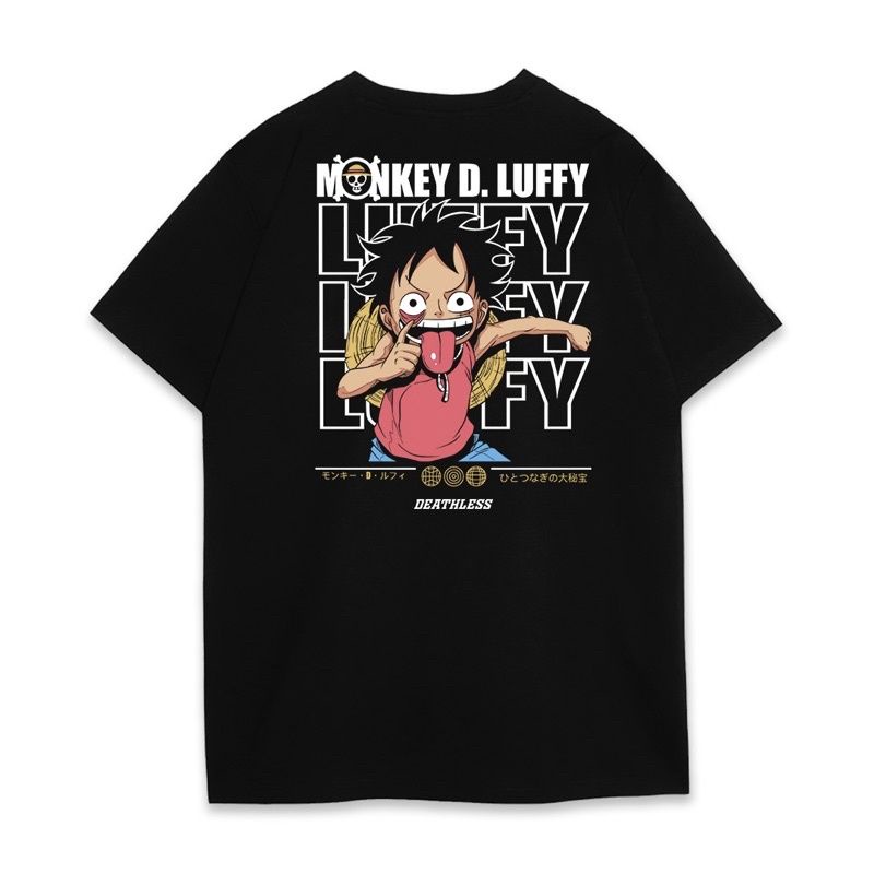 Kaos Luffy One Piece Series Anime Original