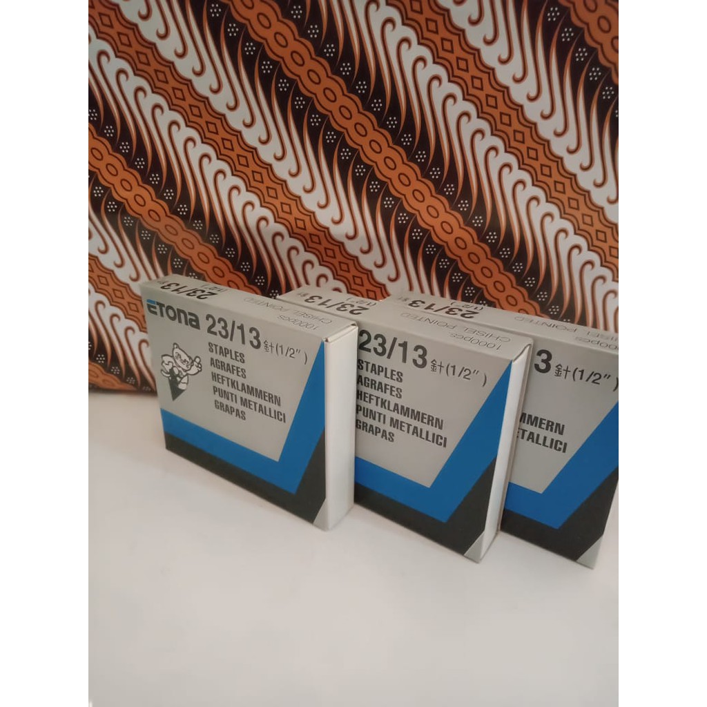 

Isi Staples 23/13 Merk Etona